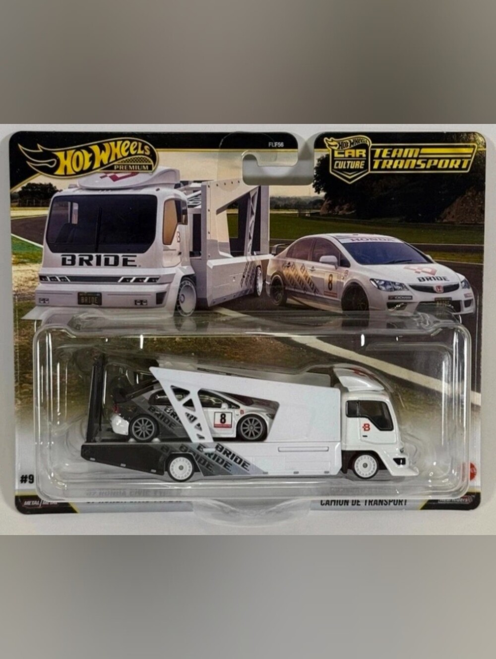 Hot Wheels Car Culture Team Transport ‘07 Honda Civic Type R & Kousoku Hauler